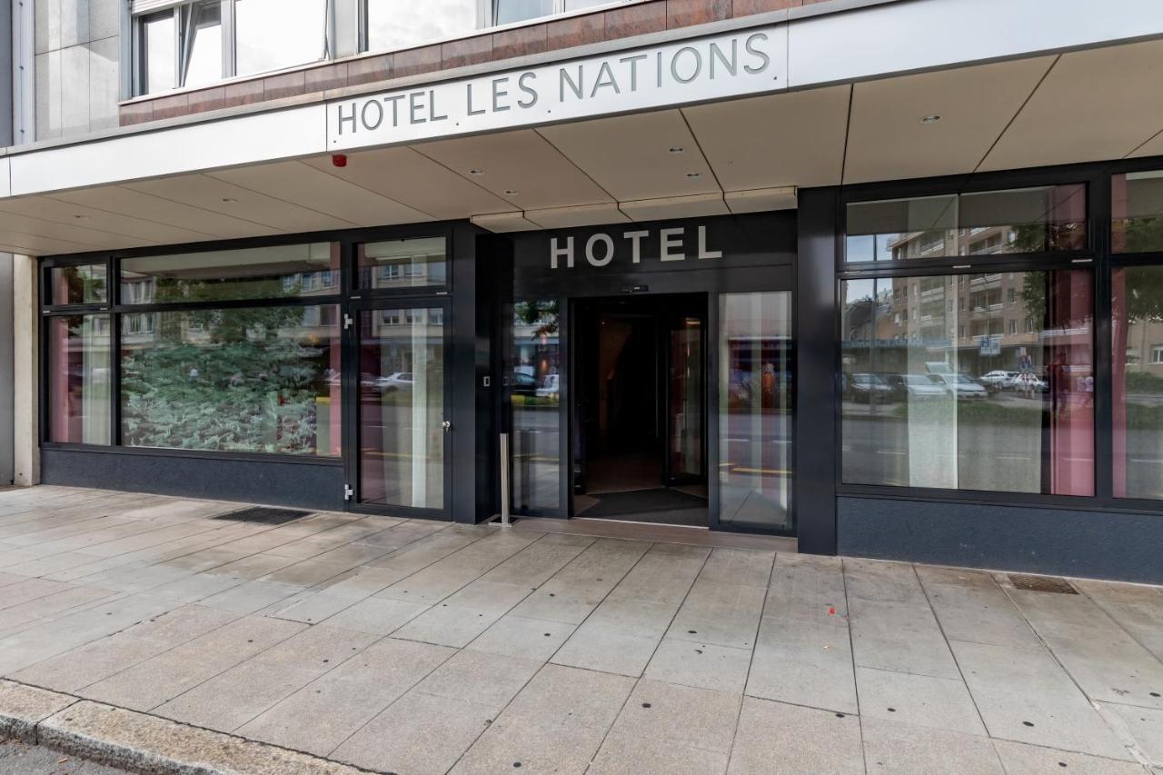 Hotel Les Nations Женева Экстерьер фото
