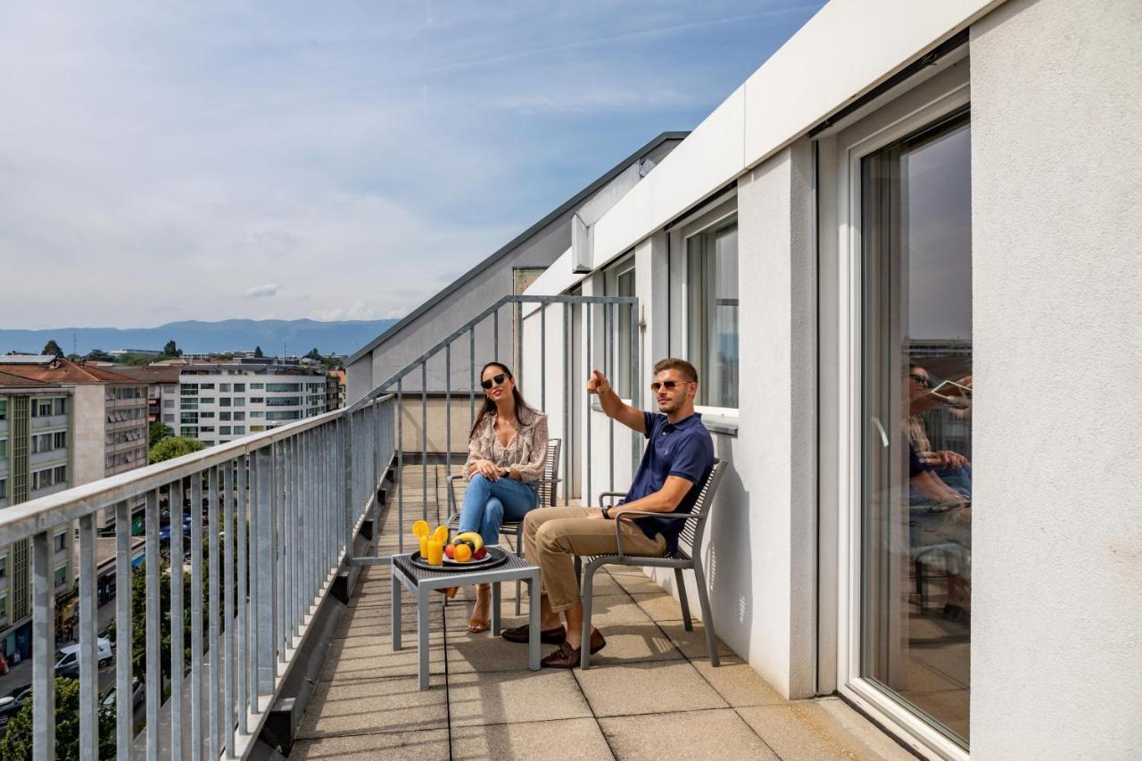 Hotel Les Nations Женева Экстерьер фото